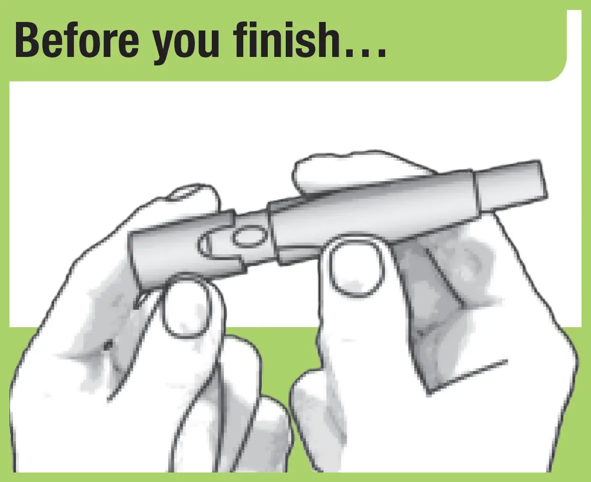 Perform a Blood Glucose Test 10