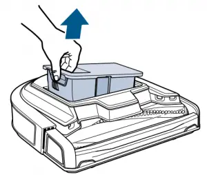 Emptying the Dirt Bin