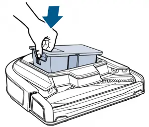 Emptying the Dirt Bin