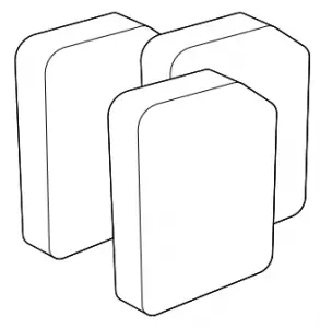 Bissell 2291 Series ICONpet High-Powered Robotic Vacuum Filter Pack Select Models