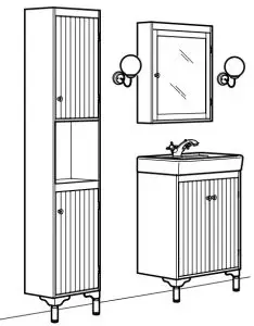 IKEA Silveran Bathroom Furniture