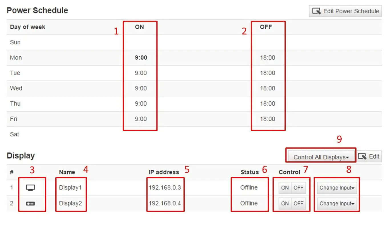 power management page