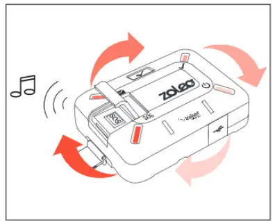 iridium ZOLEO1 Satellite Communicator-activate SOS 2