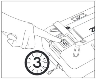 iridium ZOLEO1 Satellite Communicator-activate SOS