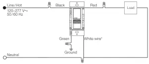 MAESTRO WMS-A102 Dual Technology Sensor Switch- When neutral
