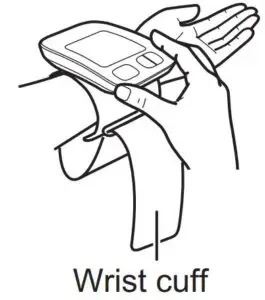 Applying the Wrist Cuff Fig 2