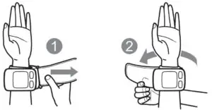 Applying the Wrist Cuff Fig 4