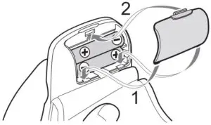 Installing Batteries Fig 3