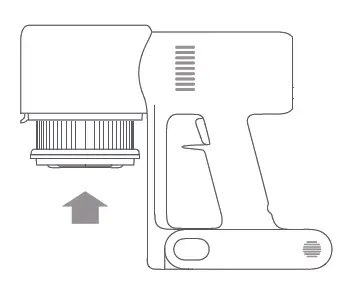 Insert the HEPA filter