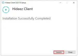 Install and Launch Hideez Client
