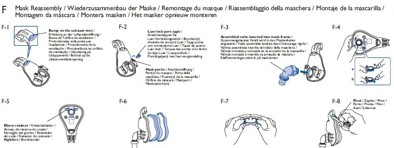 RESMED 6086541 Ultra Mirage Full Face CPAP Mask with Headgear-5