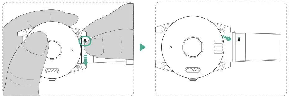 Shenzhen Eview Gps Technology EV 05 Personal Safety Watch - Card Installation