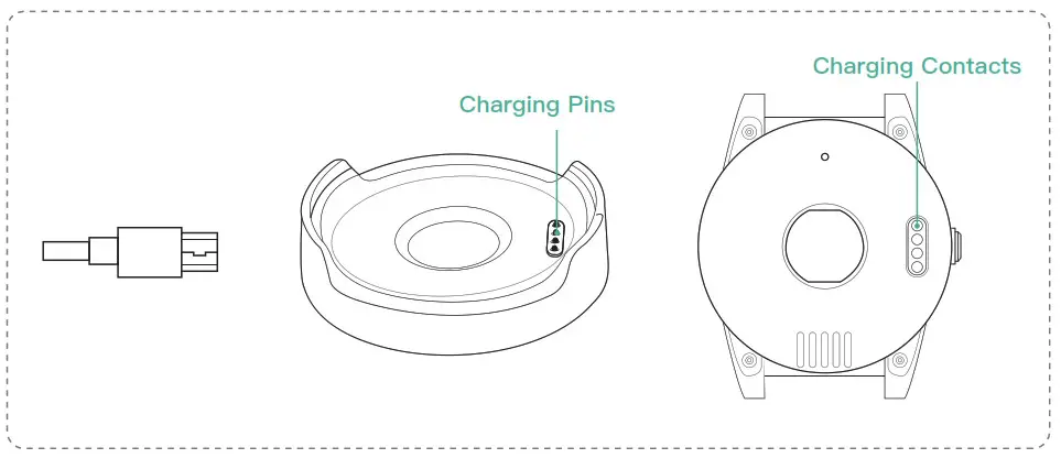 Shenzhen Eview Gps Technology EV 05 Personal Safety Watch - Charging your Watch