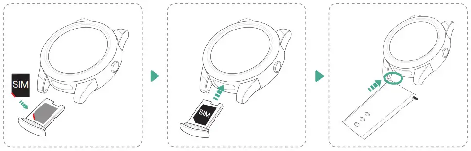 Shenzhen Eview Gps Technology EV 05 Personal Safety Watch - back and lock