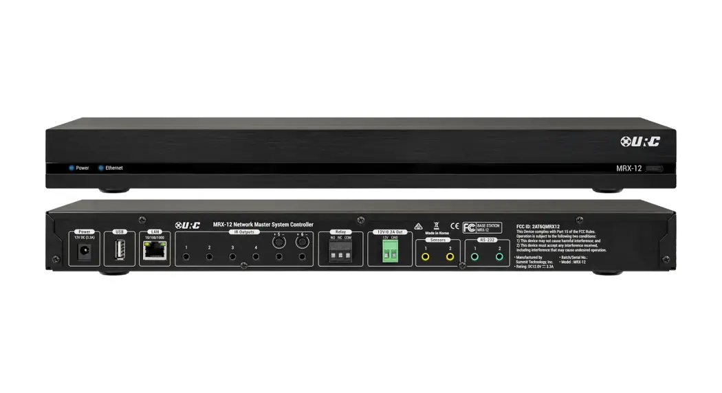 Urc Mrx-12 Network Controller Owner's Manual