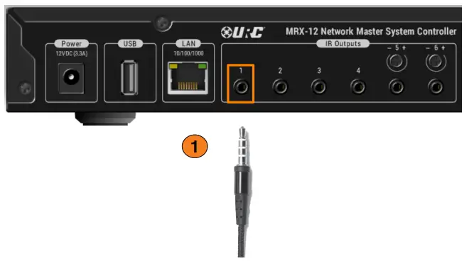 URC MRX 12 Network Controller- receiver