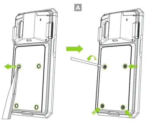 KOAMTAC 933321 SKX SmartSled 1 0W UHF Reader Companion - Assembly