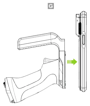 KOAMTAC 933321 SKX SmartSled 1 0W UHF Reader Companion - Contact PCB Assembly 5