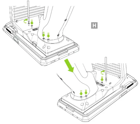 KOAMTAC 933321 SKX SmartSled 1 0W UHF Reader Companion - Contact PCB Assembly 6