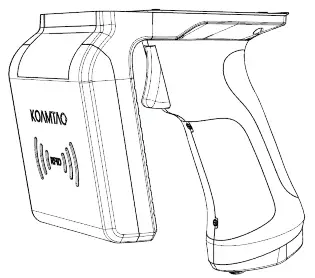 KOAMTAC 933321 SKX SmartSled 1 0W UHF Reader Companion
