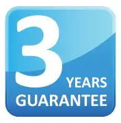 3 years guarantee logo