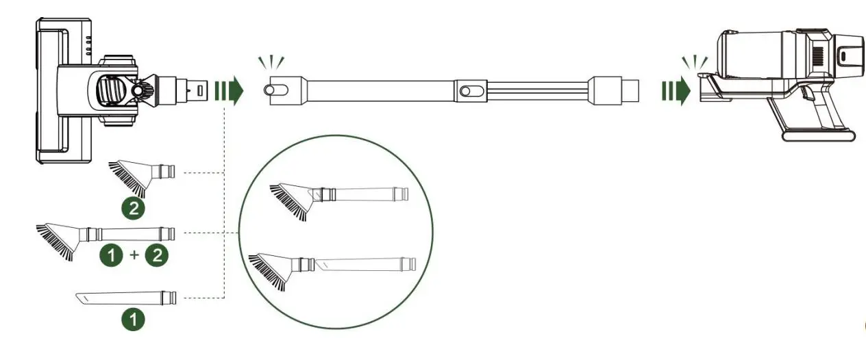 SAUBER UVC-123263.4 Handy Vacuum Cleaner - Fig. 4