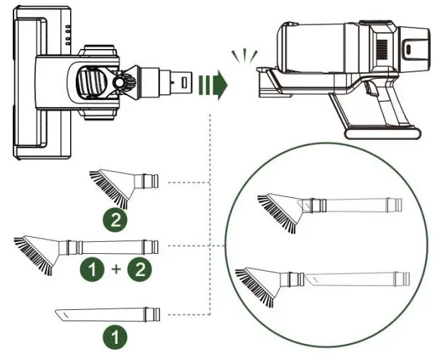 SAUBER UVC-123263.4 Handy Vacuum Cleaner - Fig. 5