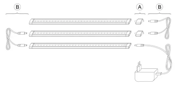 SEBSON B01LYFWTWO Set 3 Under Dim