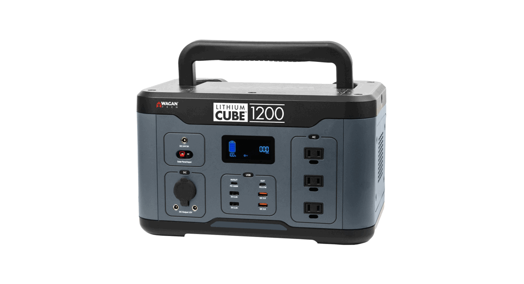 Wagan 8836 Lithium Cube 1200 Portable Power Station User Manual Wagan 8836 Lithium Cube 1200 Portable Power Station User Manual