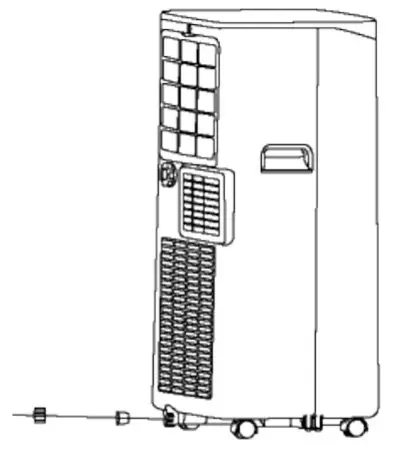 CREATE Silkair Home Portable 3 In 1 Air Conditioner - MANUAL DRAINAGE