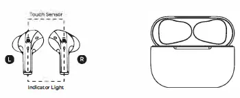 aiwa AT-X80A True Wireless Earphones FIG 2
