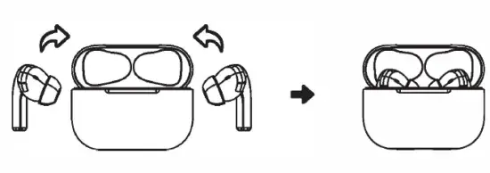 aiwa AT-X80A True Wireless Earphones FIG 4