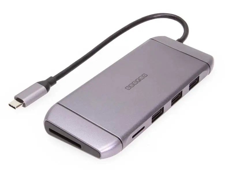 Gearmo-GM-U3C9i1-TS-USB-C 9-in-1-Portable-Docking-station