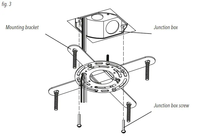 artika PDT 4CC C Crystal Cube 4 4 Light LED Pendant - Product Over view 3