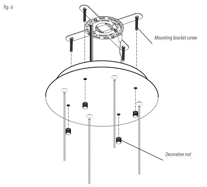 artika PDT 4CC C Crystal Cube 4 4 Light LED Pendant - Product Over view 5