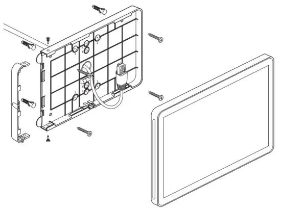 logitech VR0028 Tap Scheduler Purpose Built Scheduling Panel For Meeting Rooms - WALL MOUNT 2