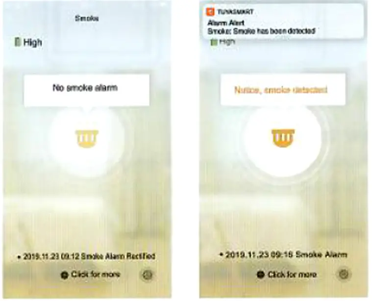 cablematic AN133 Wi Fi Smoke Detector - app4