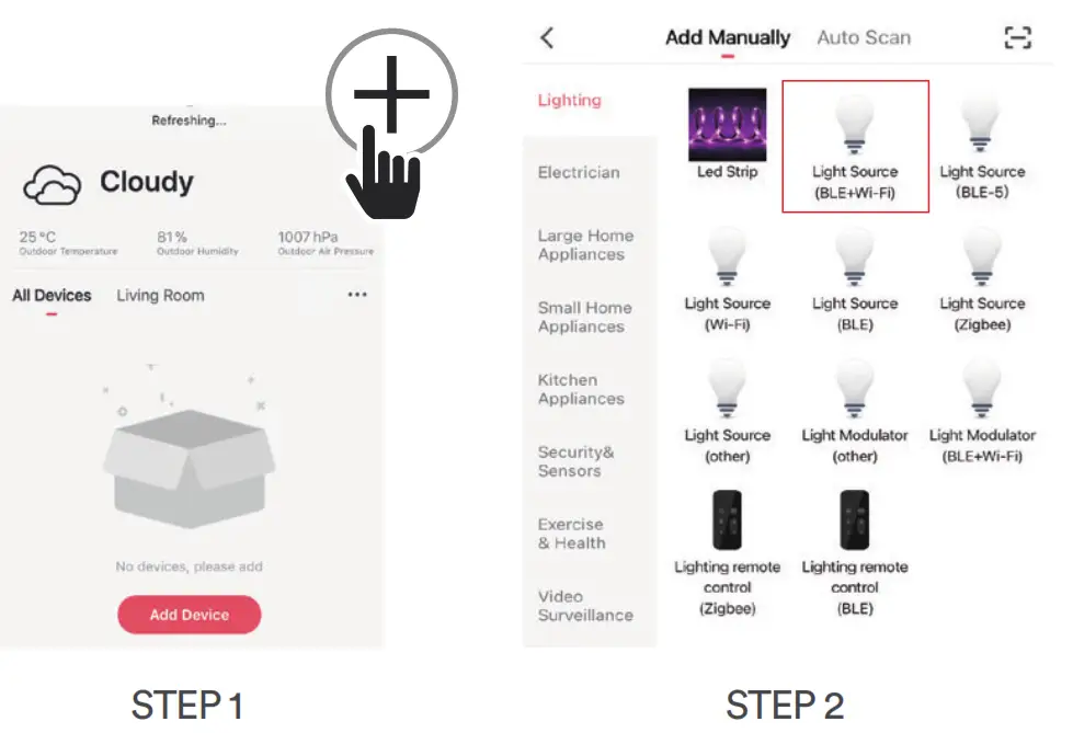 Lumary US CL24B 1 Smart LED Flush Mount Ceiling Light - fig2