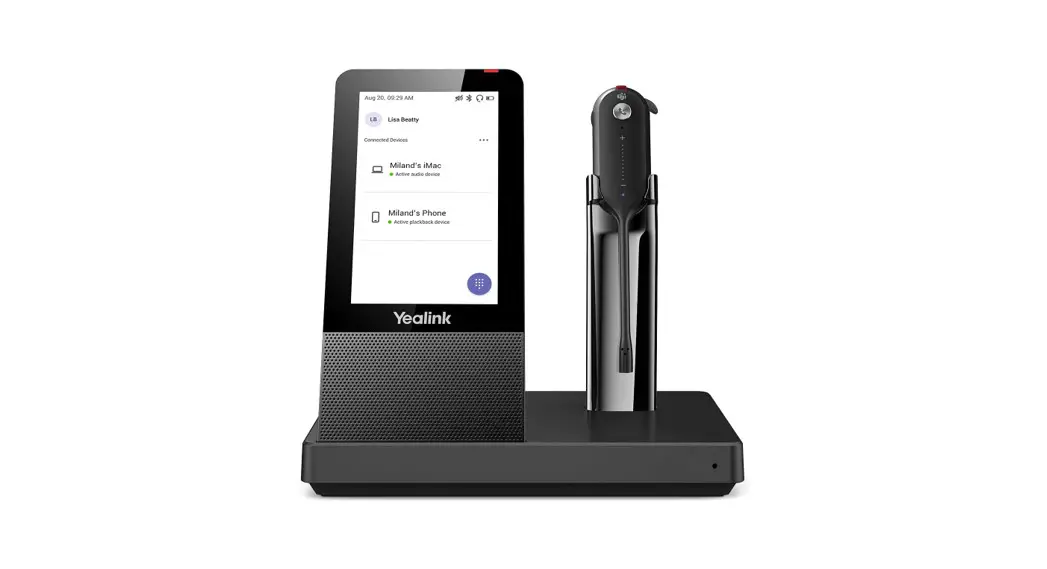 Yealink Wh67 Wireless Bluetooth Headset With Microphone Dect Headset User Manual