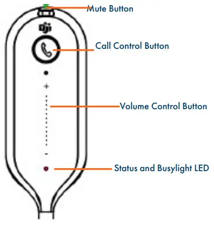 Yealink WH67 Wireless Bluetooth Headset with Microphone DECT Headset - HANDLING