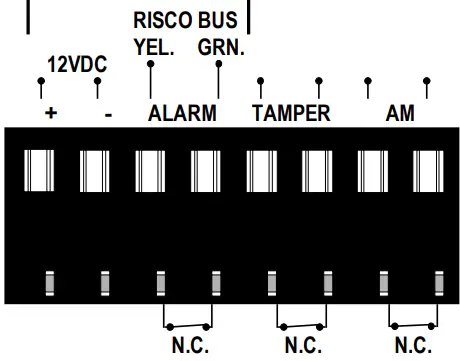 RISCO 5IN2849 Wired Outdoor DT Curtain Detector-fig9