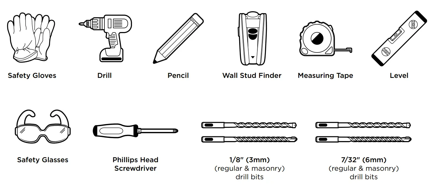 Koala Kare KB301 Surface Mounted Baby Changing Station - Tools Needed