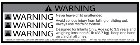 Koala Kare KB301 Surface Mounted Baby Changing Station - icon