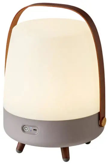 KOODUU Lite Up Play Bluetooth Speaker and LED Lamp