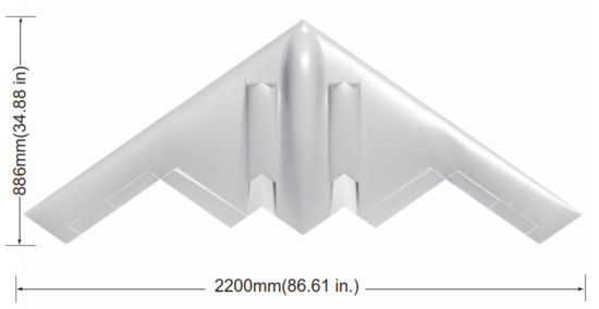Freewing model B 2 Spirit Bomber - Basic