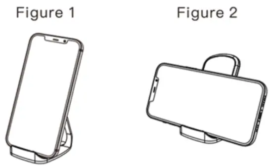ICHECKEY iFORCE T1 Desktop Wireless Charging Stand - Fig