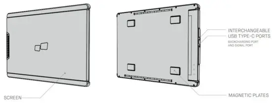 MobilePixels B08C4LQ857 TRIO Portable Laptop Monitor - figure 1