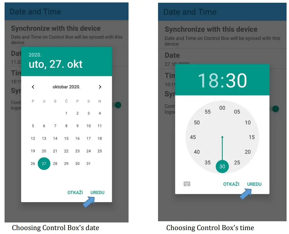 Telethings Control Box Mobile Application - CONTROL BOX 1