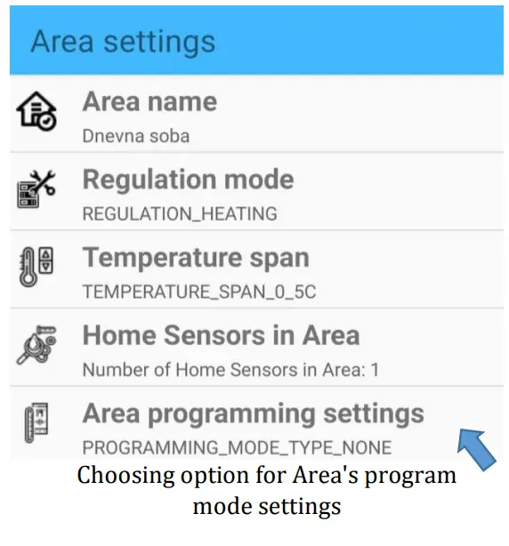 Telethings Control Box Mobile Application - PROGRAM MODES