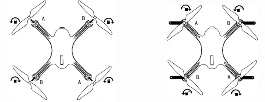 MJX Brushless Drone Bugs assemble